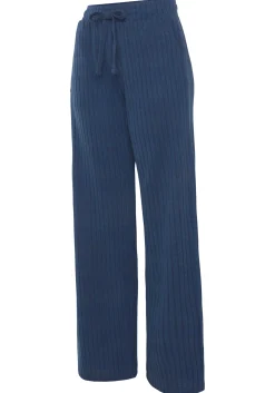Homewear|LASCANA Homewearhose blau-meliert