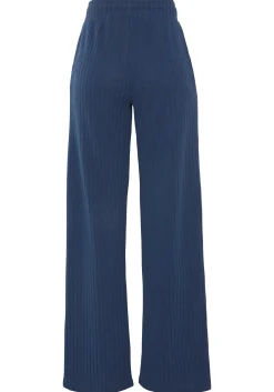 Homewear|LASCANA Homewearhose blau-meliert