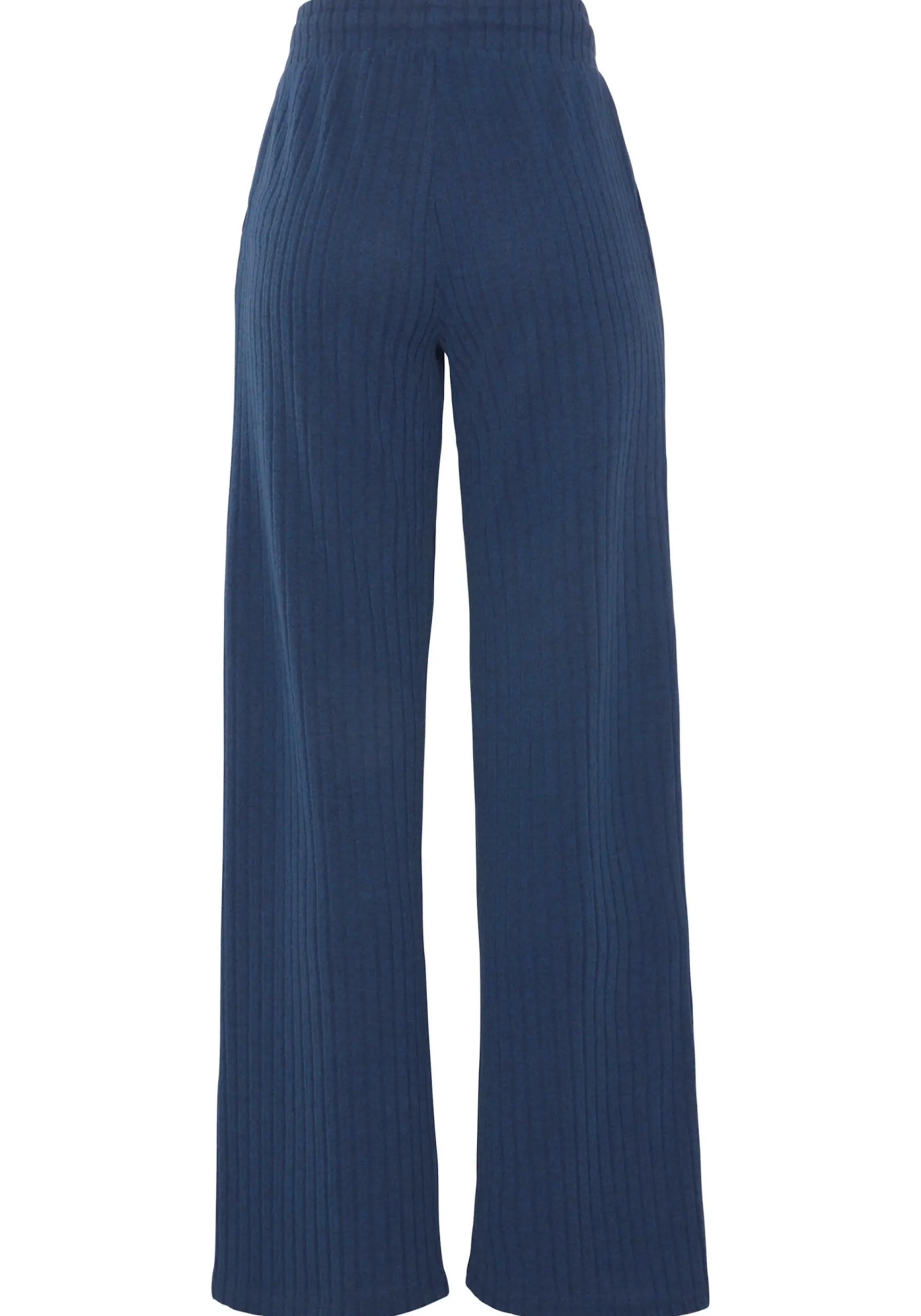 Homewear|LASCANA Homewearhose blau-meliert