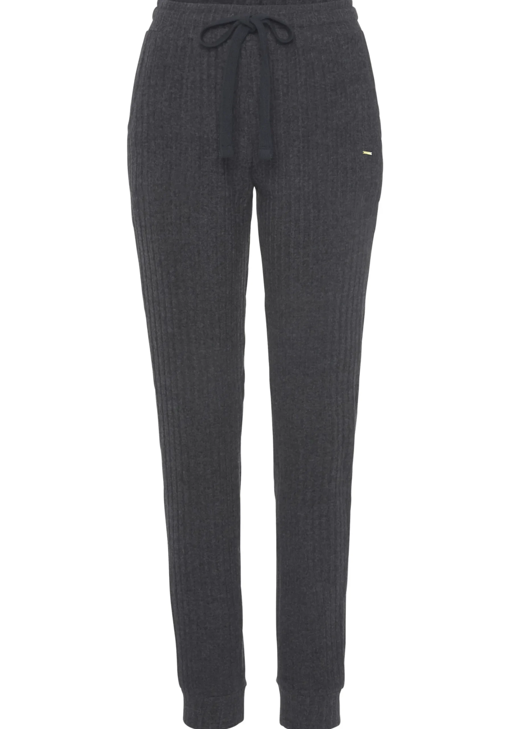 Homewear|Homewear|LASCANA Homewearhose anthrazit-meliert