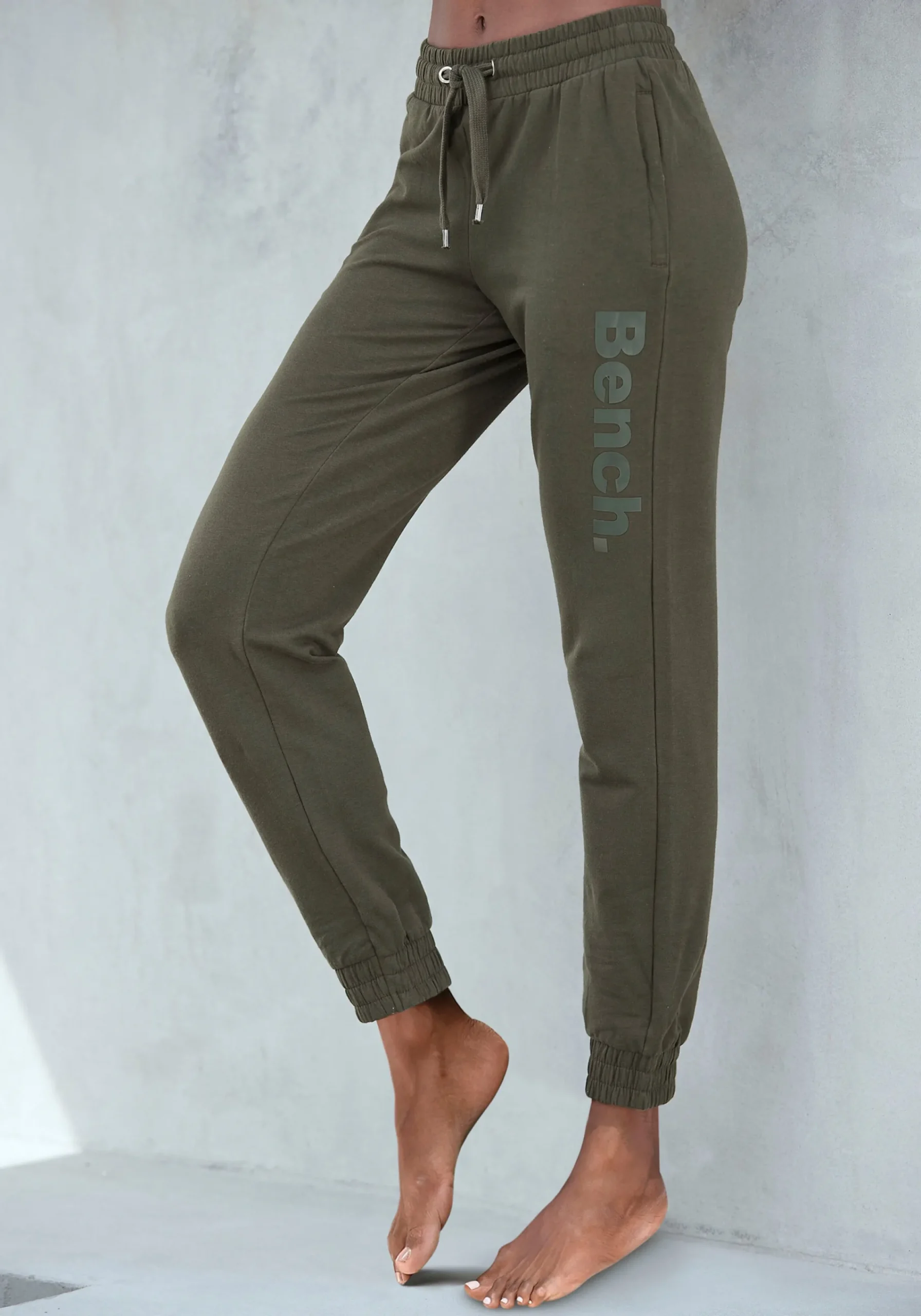Homewear| Homewearhose dunkelgrün
