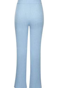 Homewear| Homewearhose blau-meliert