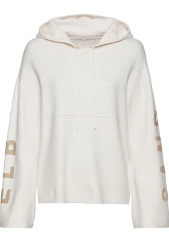 Strandmode|Elbsand Hoodie wollweiß