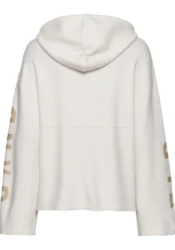 Strandmode|Elbsand Hoodie wollweiß