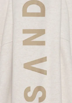 Strandmode|Elbsand Hoodie wollweiß