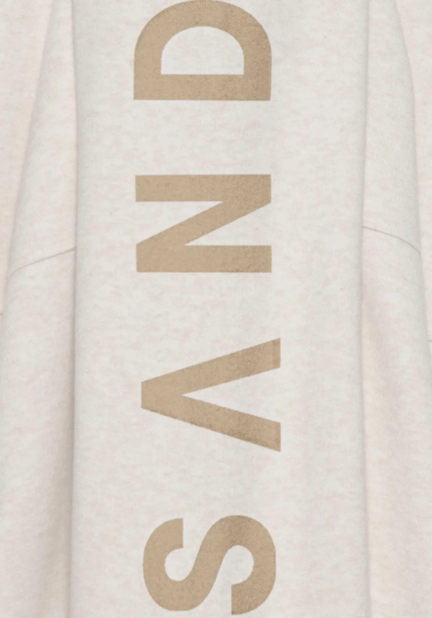Strandmode|Elbsand Hoodie wollweiß