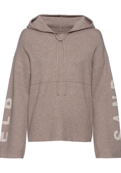 Strandmode|Elbsand Hoodie taupe