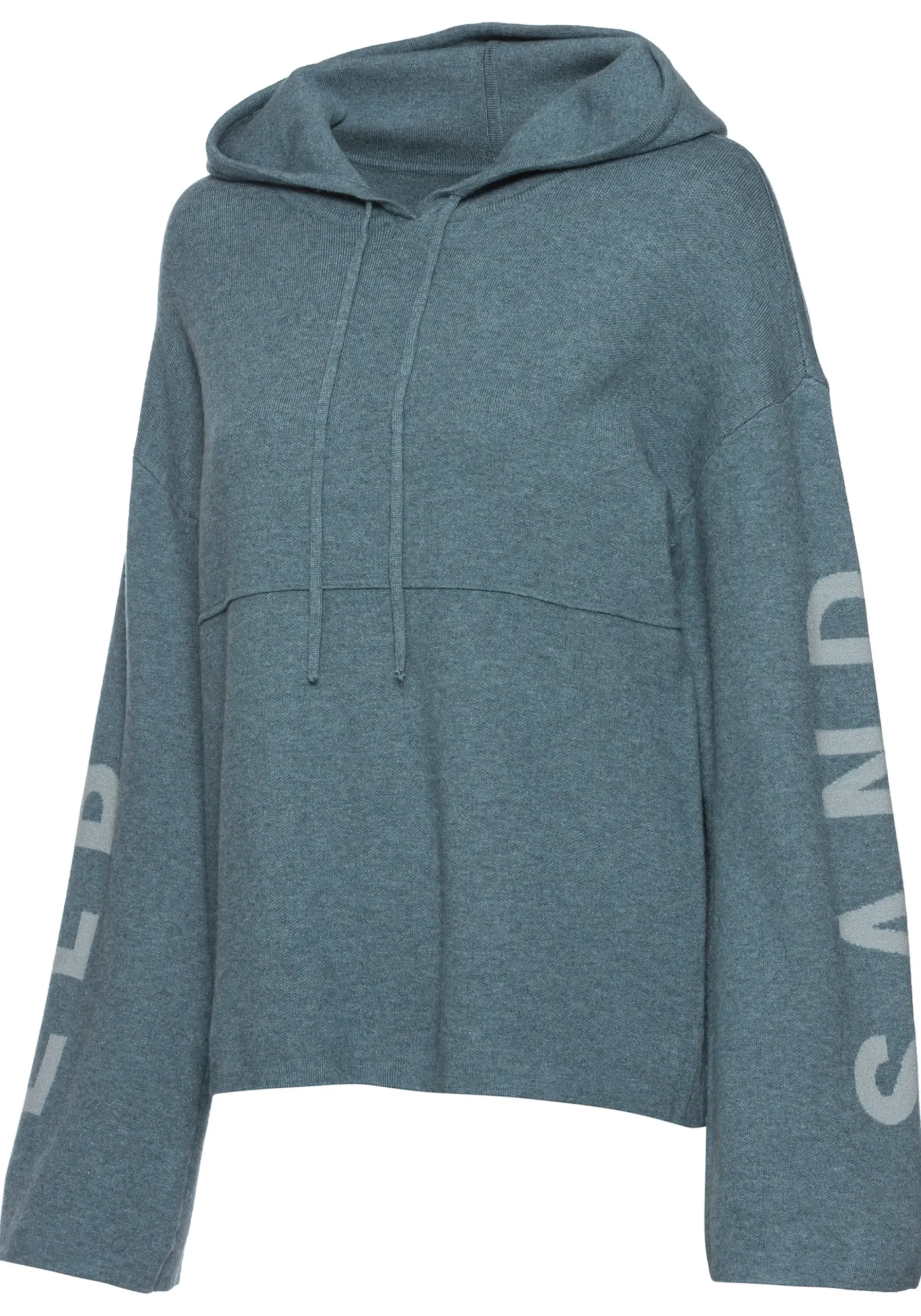 Strandmode|Elbsand Hoodie petrol