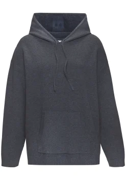 Strandmode|Elbsand Hoodie blaumeliert