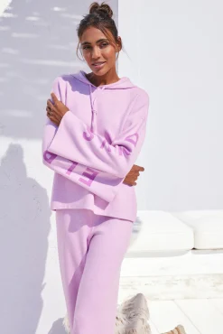 Pullover|Elbsand Hoodie rosa