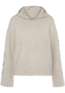 Strandmode|Elbsand Hoodie hellgrau