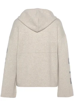 Strandmode|Elbsand Hoodie hellgrau