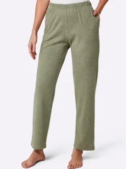 Homewear|Plantier Hose schilf-meliert