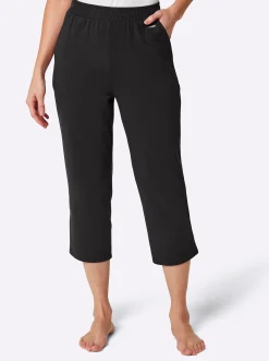 Homewear|Homewear|feel good 7/8-Hose schwarz