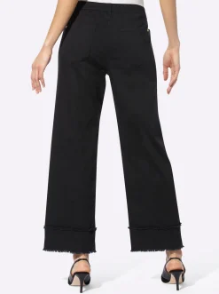 Jeans|heine 7/8-Hose schwarz