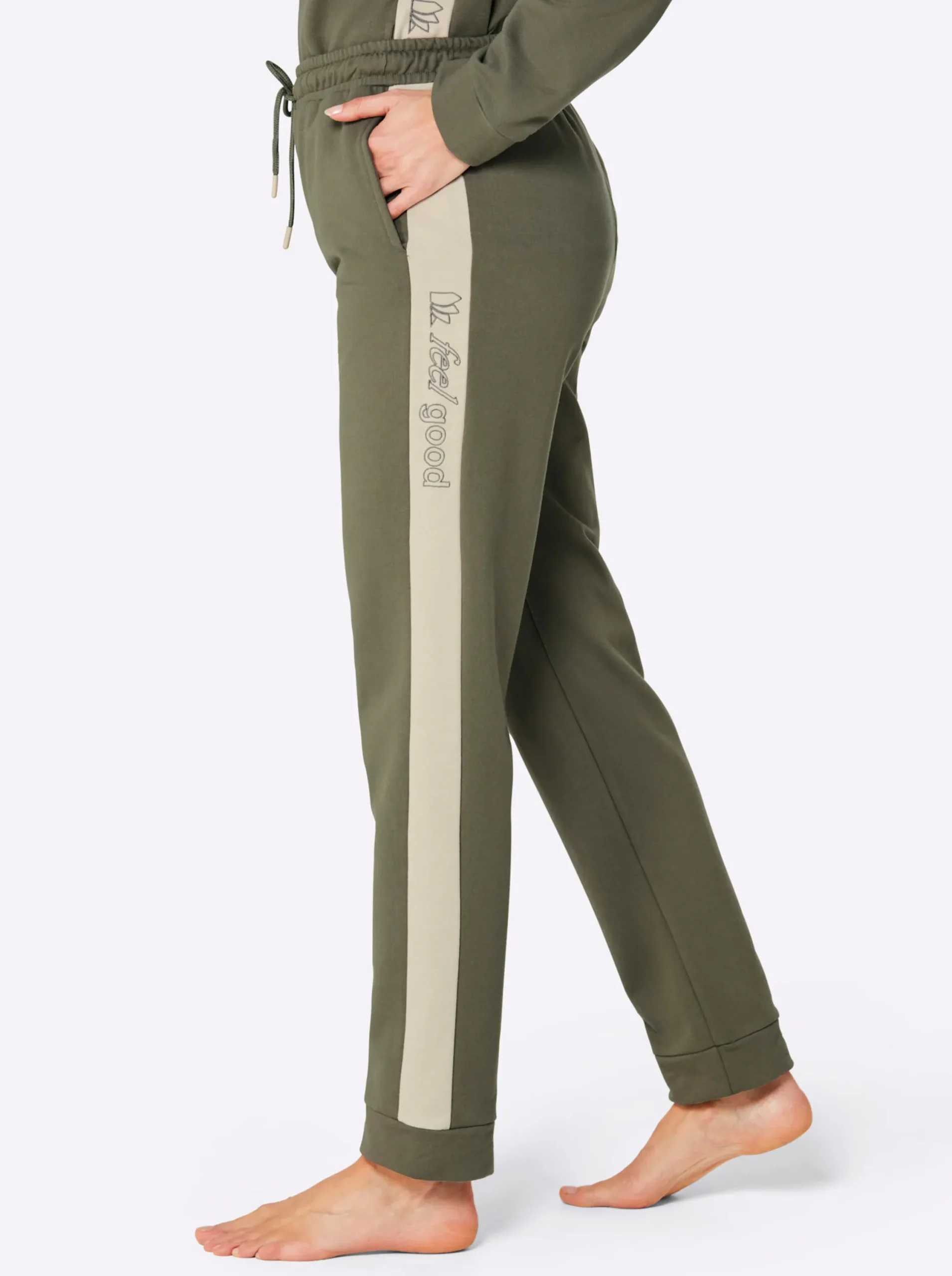 Homewear|Homewear|feel good Hose khaki-sand