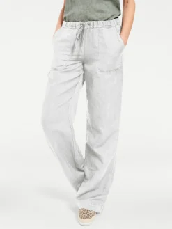 Strandmode|Basics|heine Hose weiß