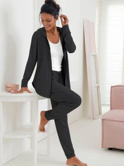 Homewear|Homewear|feel good Hose anthrazit-meliert