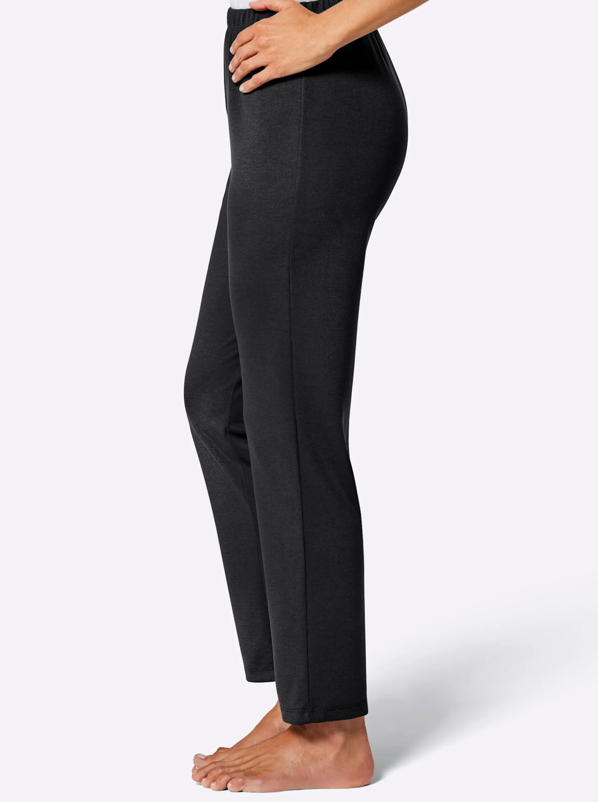 Homewear|feel good Hose schwarz