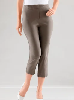 Hosen|Adelina by Scheiter 7/8-Hose in Bengalin-Qualität taupe