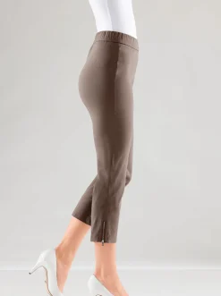 Hosen|Adelina by Scheiter 7/8-Hose in Bengalin-Qualität taupe