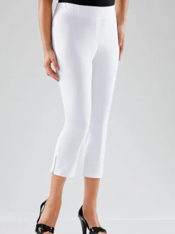 Hosen|Adelina by Scheiter 7/8-Hose in Bengalin-Qualität weiß