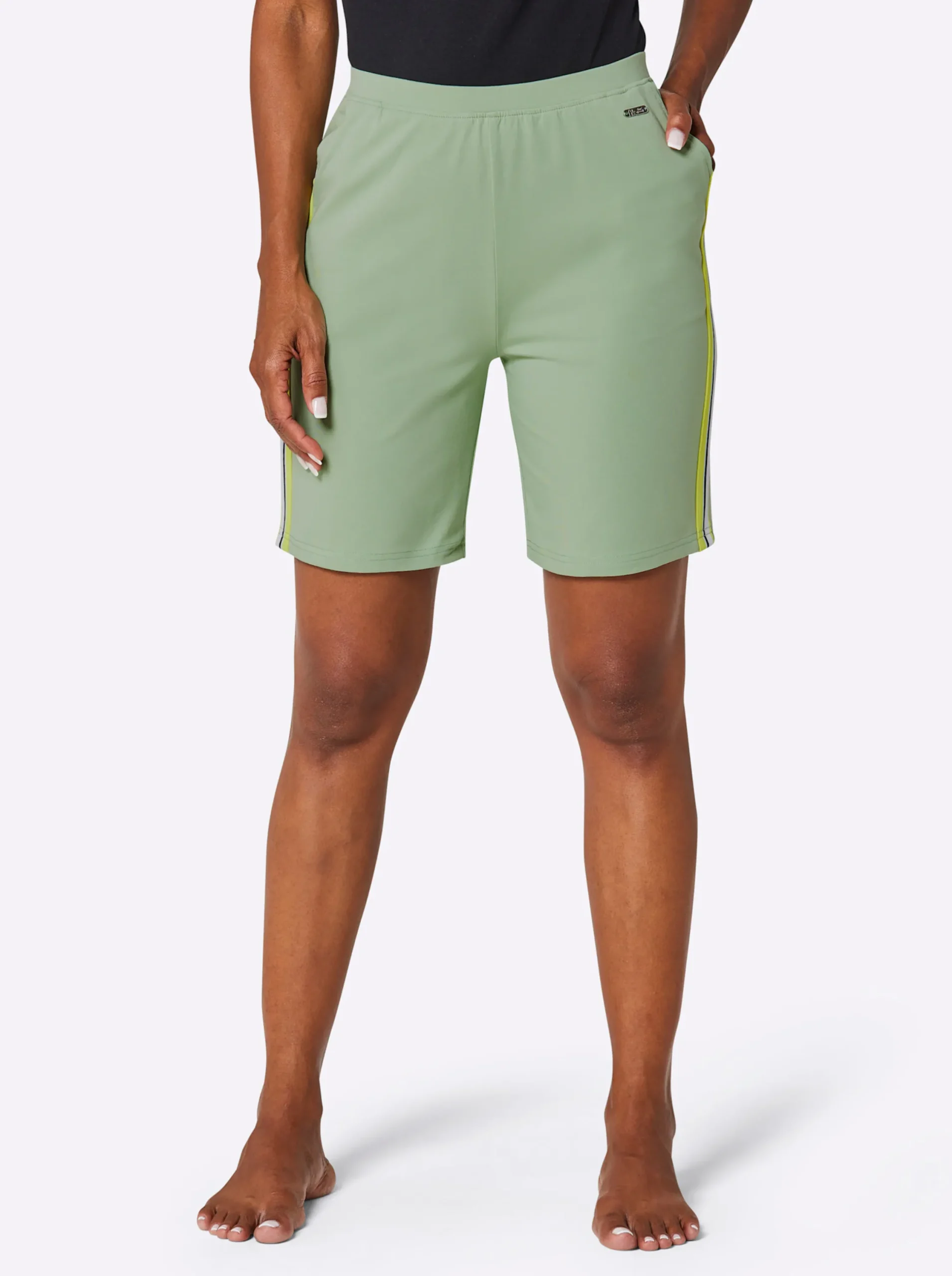 Homewear|Homewear|feel good Hose kurz eucalyptus