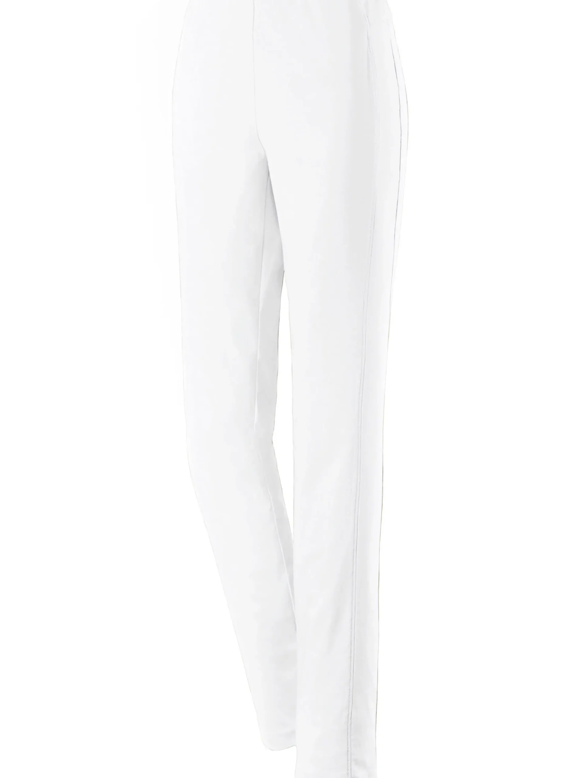 Hosen|Stehmann Comfort line Hose mit Dehnbund, Viskose-Qualität weiß