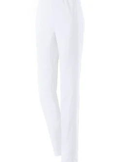 Hosen|Stehmann Comfort line Hose mit Dehnbund, Viskose-Qualität weiß