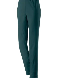Hosen|Stehmann Comfort line Hose mit Dehnbund, Viskose-Qualität tannengrün