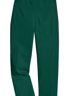 Hosen|Stehmann Comfort line Hose mit Dehnbund, Viskose-Qualität tannengrün