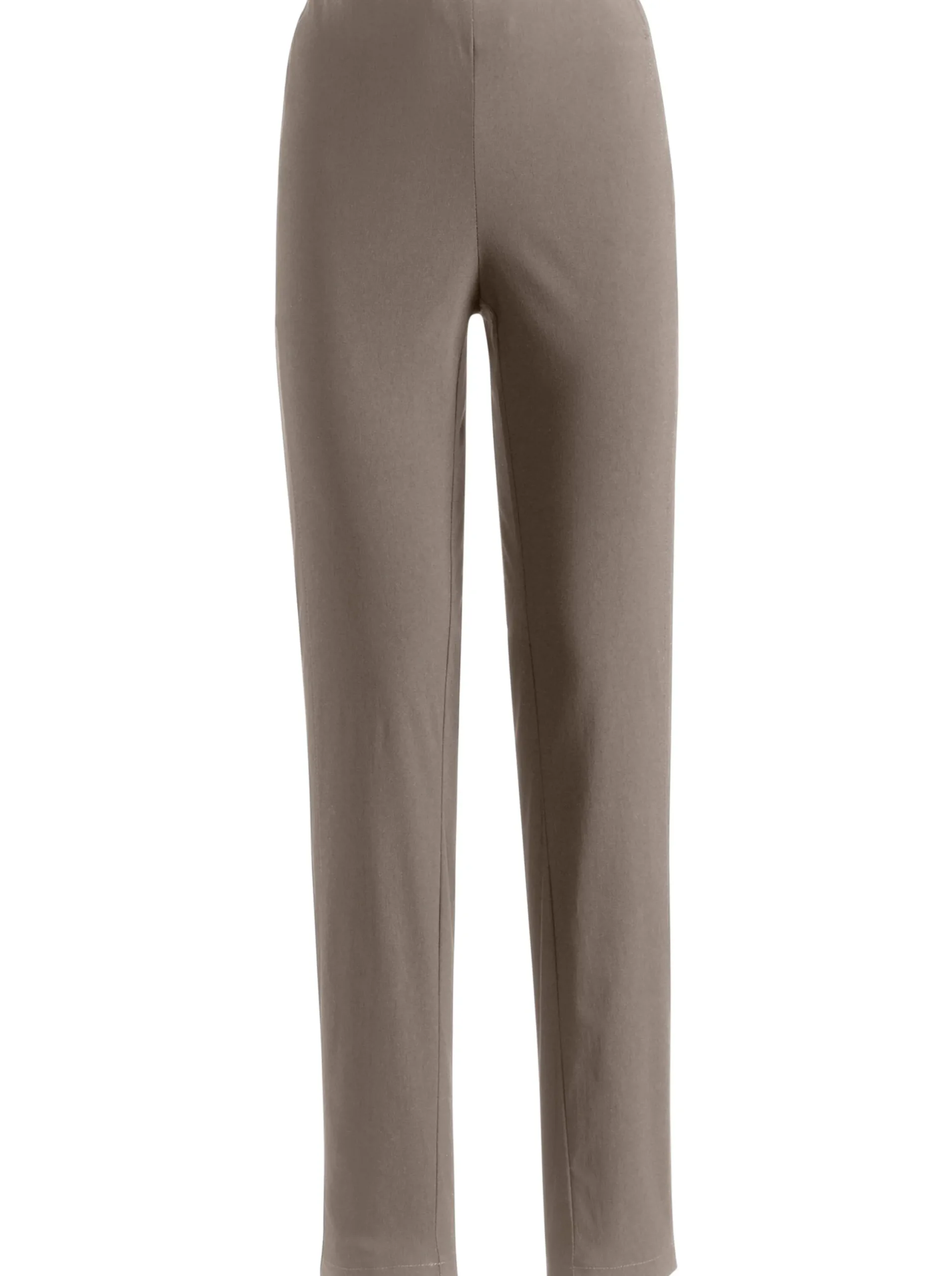 Hosen|Stehmann Comfort line Hose mit Dehnbund, Viskose-Qualität taupe