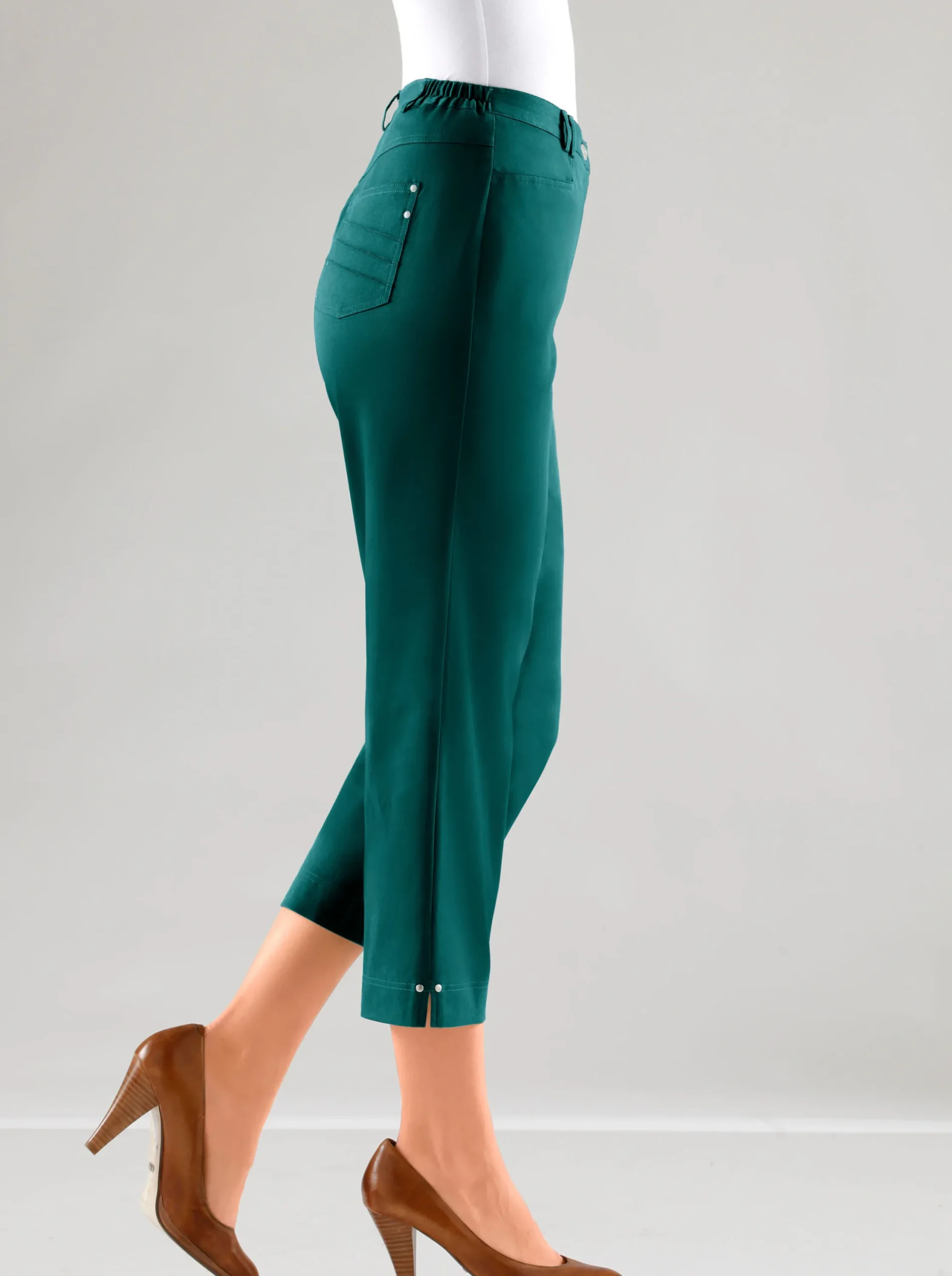 Hosen|Cosma 7/8-Hose schmutzabweisend und knitterarm petrol