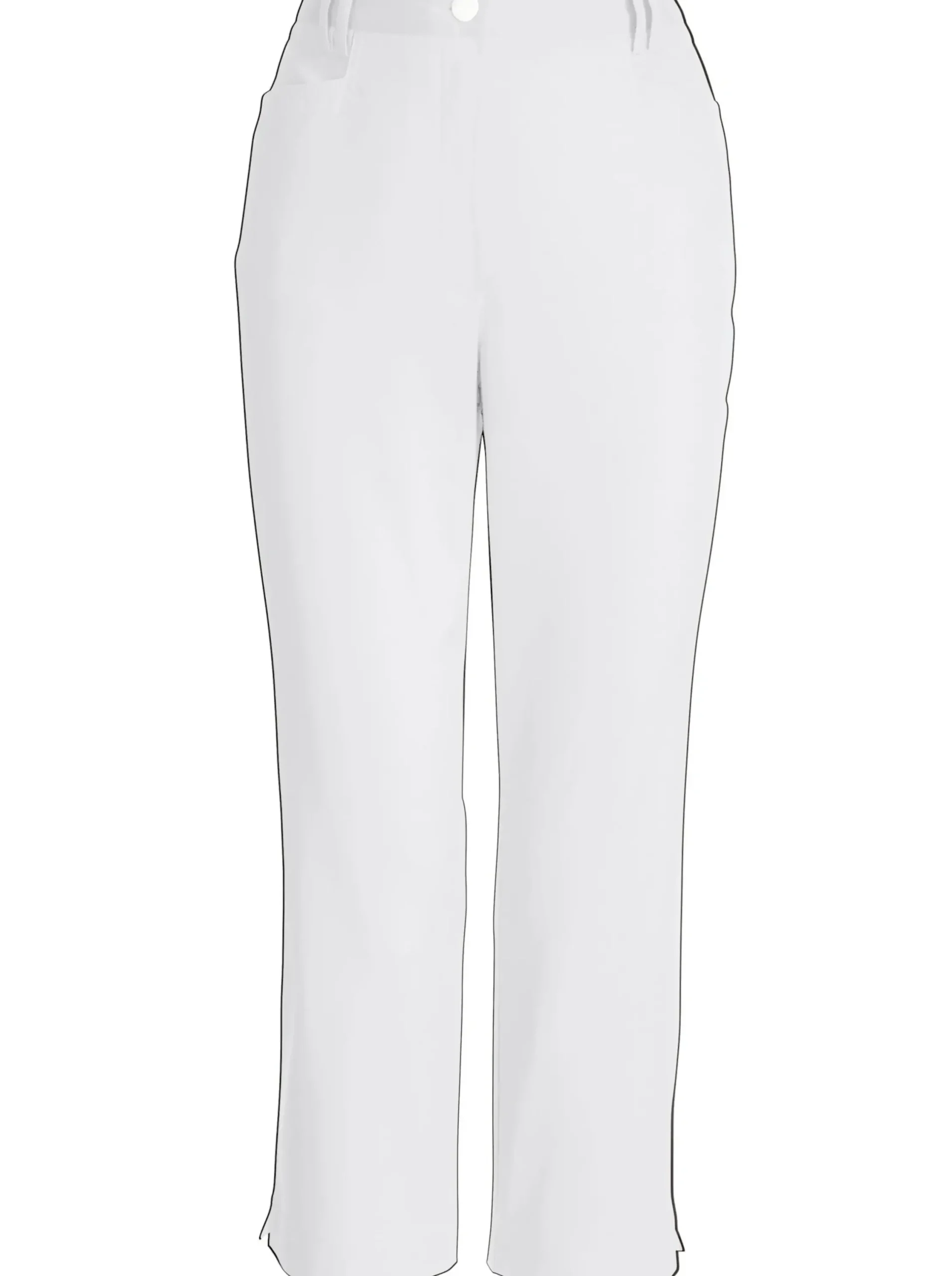 Hosen|Cosma 7/8-Hose schmutzabweisend und knitterarm weiß