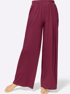 Homewear|Homewear|feel good Hosen marine+bordeaux
