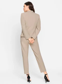 Hosenanzüge|heine Hosenanzug in elastischer Qualität beige