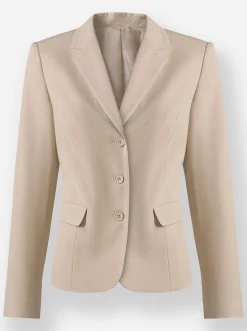 Hosenanzüge|heine Hosenanzug in elastischer Qualität beige