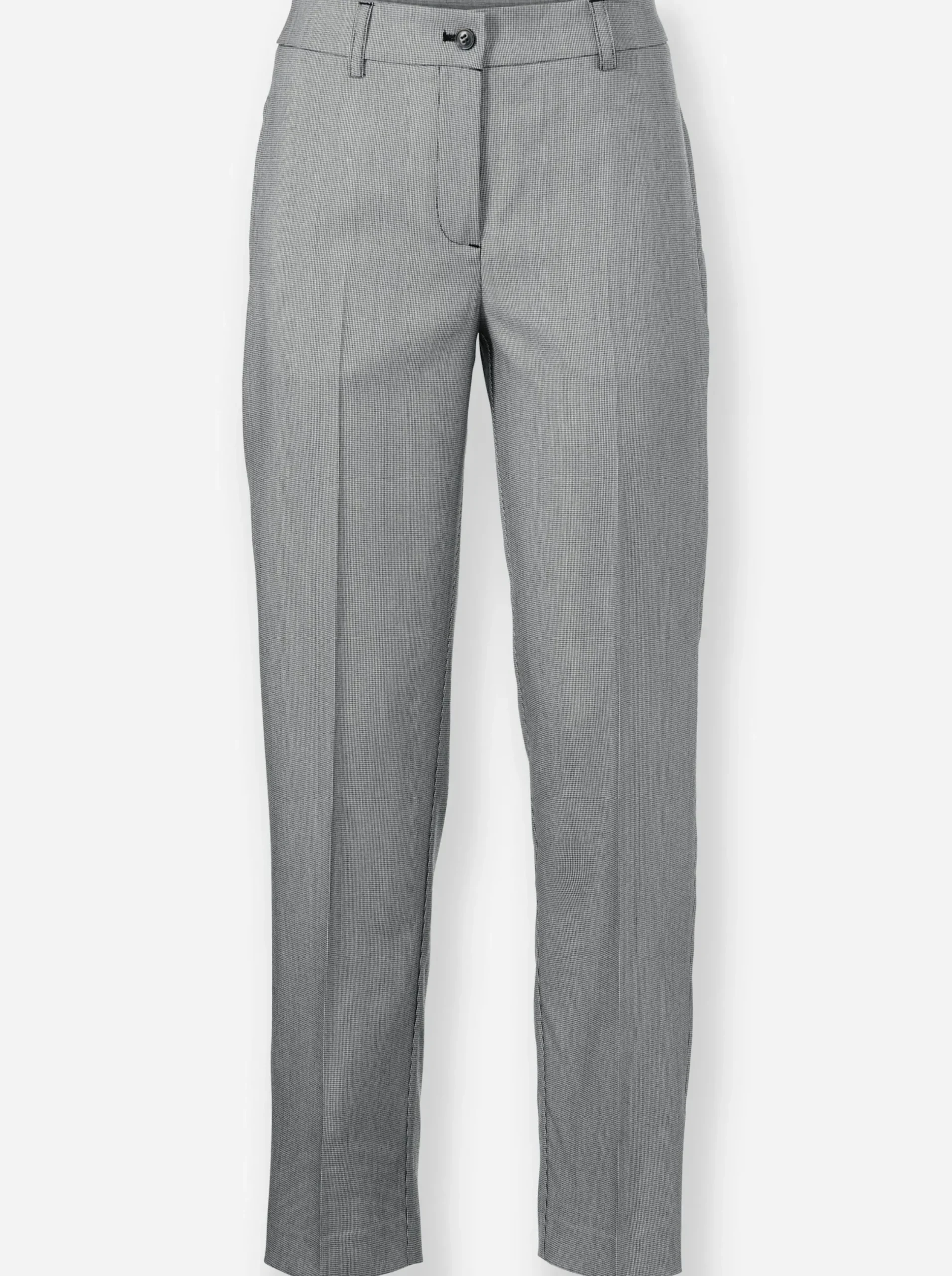 Hosenanzüge|Hosen|heine Hosenanzug in Stretch-Qualität ecru-schwarz-gemustert