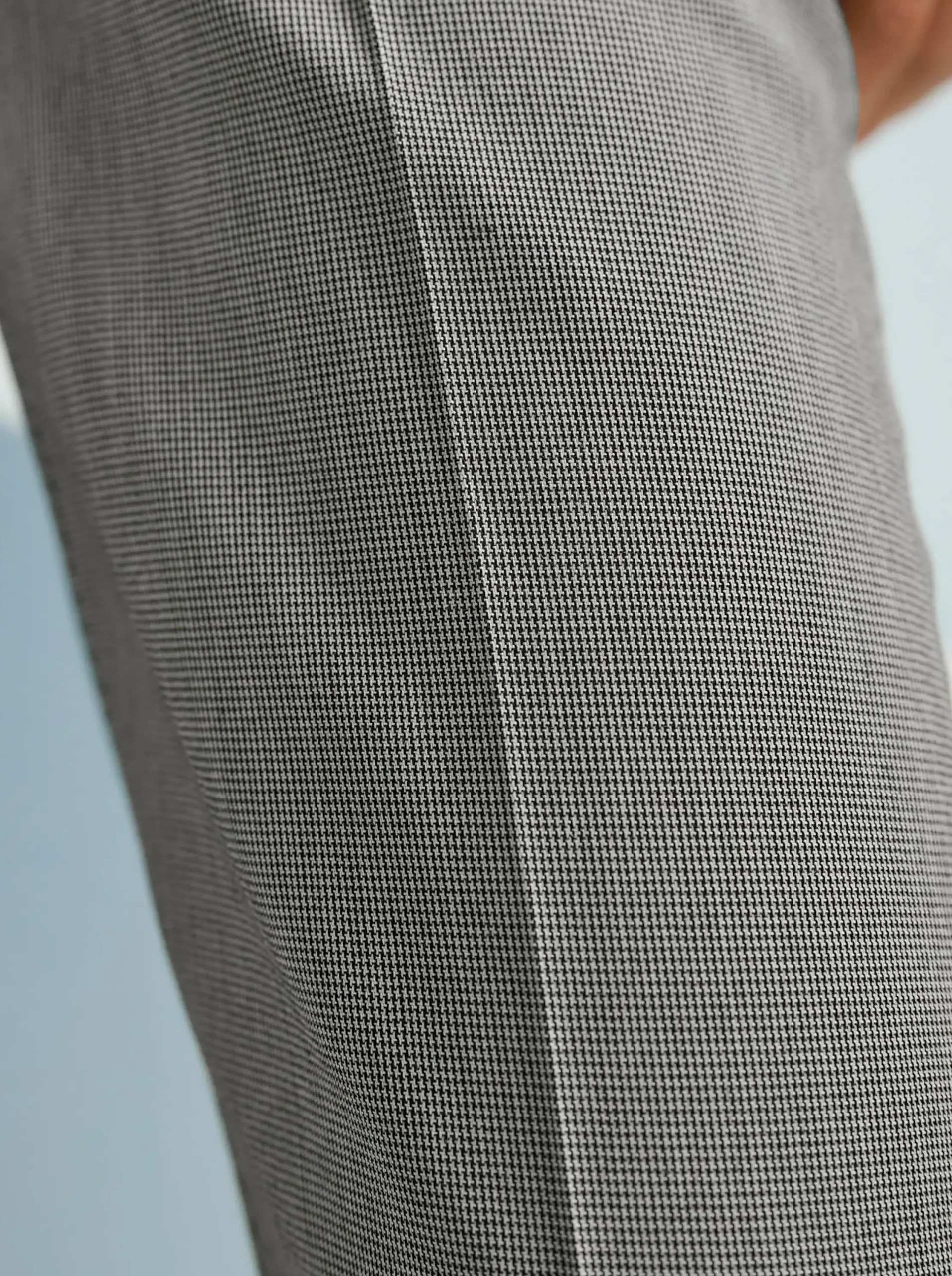 Hosenanzüge|Hosen|heine Hosenanzug in Stretch-Qualität ecru-schwarz-gemustert