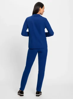 Hosenanzüge|Hosen|heine Hosenanzug mit breitem Rundum-Dehnbund royalblau