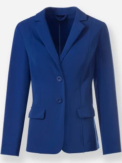 Hosenanzüge|Hosen|heine Hosenanzug mit breitem Rundum-Dehnbund royalblau