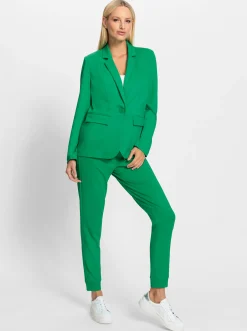 Hosenanzüge|Hosen|heine Hosenanzug mit 7/8-Hose grasgrün