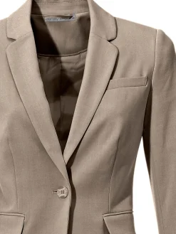 Hosenanzüge|heine Hosenanzug mit seitlichen Taschen taupe