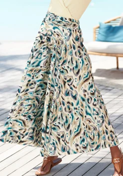 Strandmode|LASCANA Hosenrock sandbedruckt