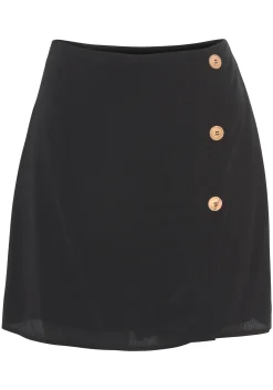 Strandmode|Vivance Hosenrock schwarz
