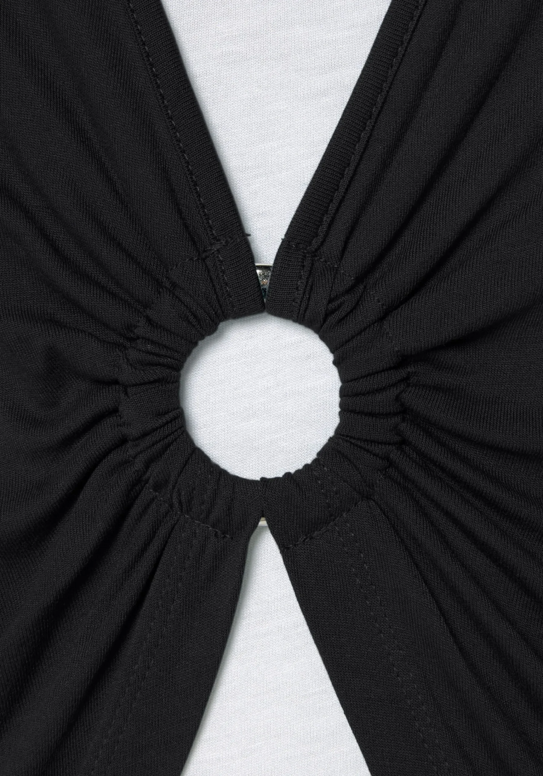 Shirts|Vivance 2-in-1-Shirt schwarz-weiß