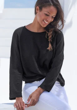 Strandmode|Shirts|Vivance 2-in-1-Shirt schwarz