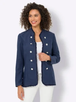 Blazer|heine Jacke blue-stone-washed