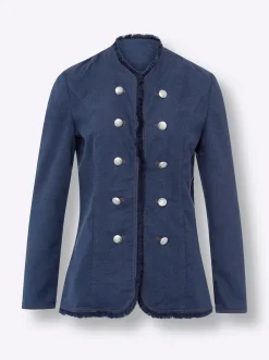 Blazer|heine Jacke blue-stone-washed