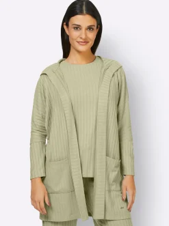 Homewear|Homewear|feel good Jacke lindgrün